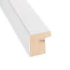Specchio da Parete in Legno Svelte Argento Non Bisellato 30" x 24"