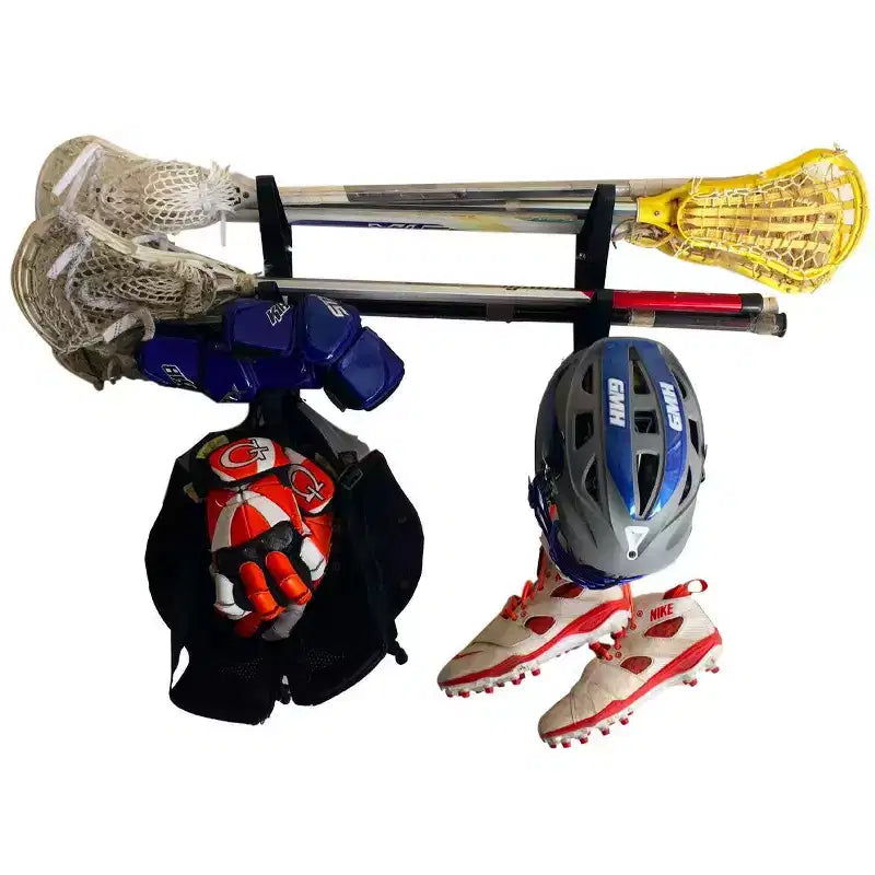 Porta bastoni da Lacrosse a 3 livelli