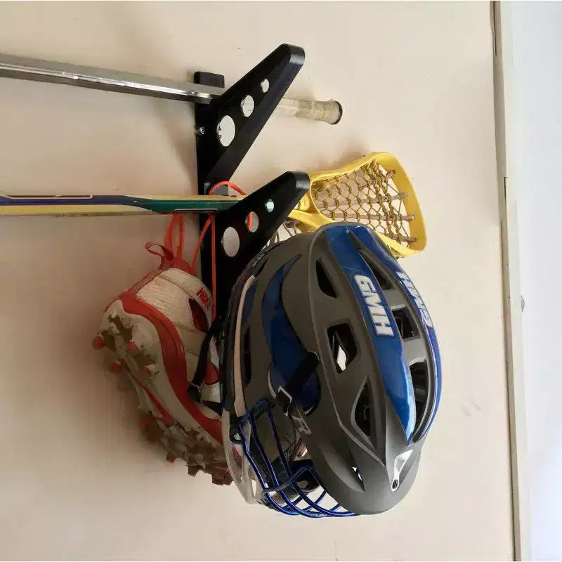 Porta bastoni da Lacrosse a 3 livelli