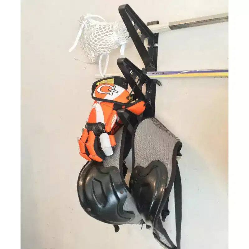 Porta bastoni da Lacrosse a 3 livelli