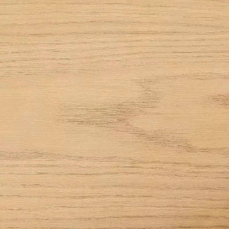 Tavolino rotondo in legno con cassetto, naturale chiaro
